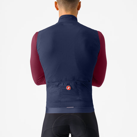 Gilet Castelli Espresso - Blu - M