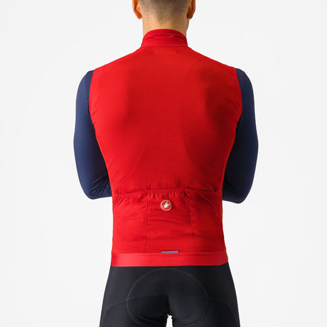 Gilet Castelli Espresso - Rosso - O