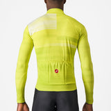 Maglia maniche lunghe Castelli Collapse - Giallo - N