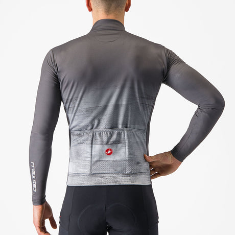 Maglia maniche lunghe Castelli Unlimited Thermal - Grigio - G