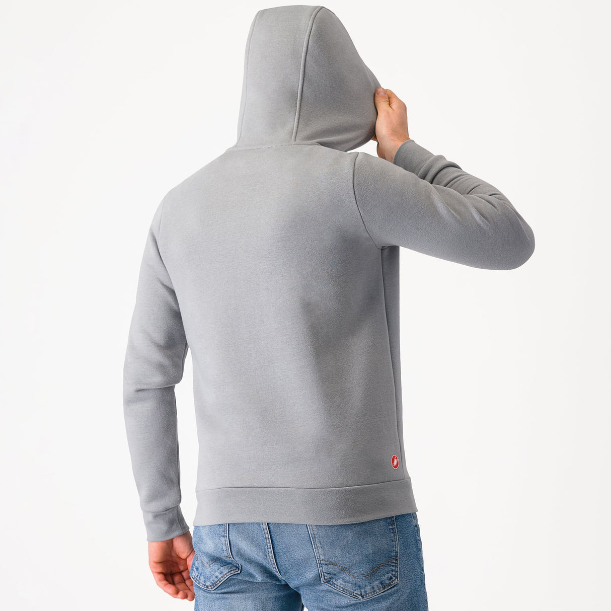 Felpa con cappuccio Castelli Classico - Grigio - G