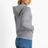 Felpa con cappuccio donna Castelli Classico - Grigio - I