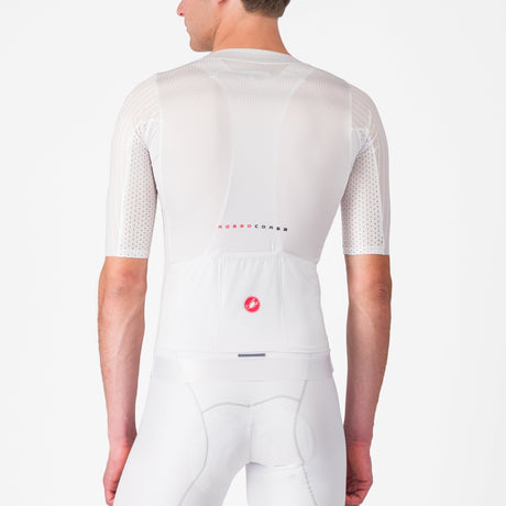 Maglia Castelli Aero Race 8S - Bianco - G