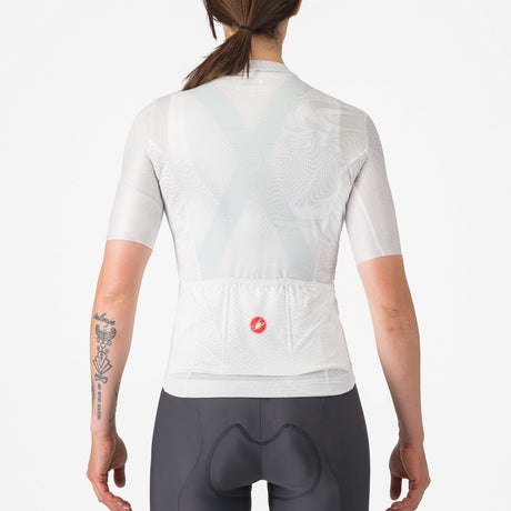 Maglia donna Castelli Fantasia - Bianco - Q