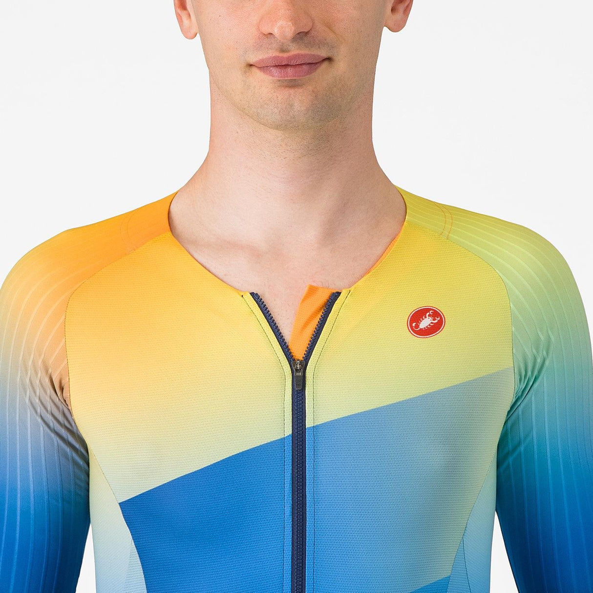 Maglia Castelli Free Speed 3 Race - Blu - L