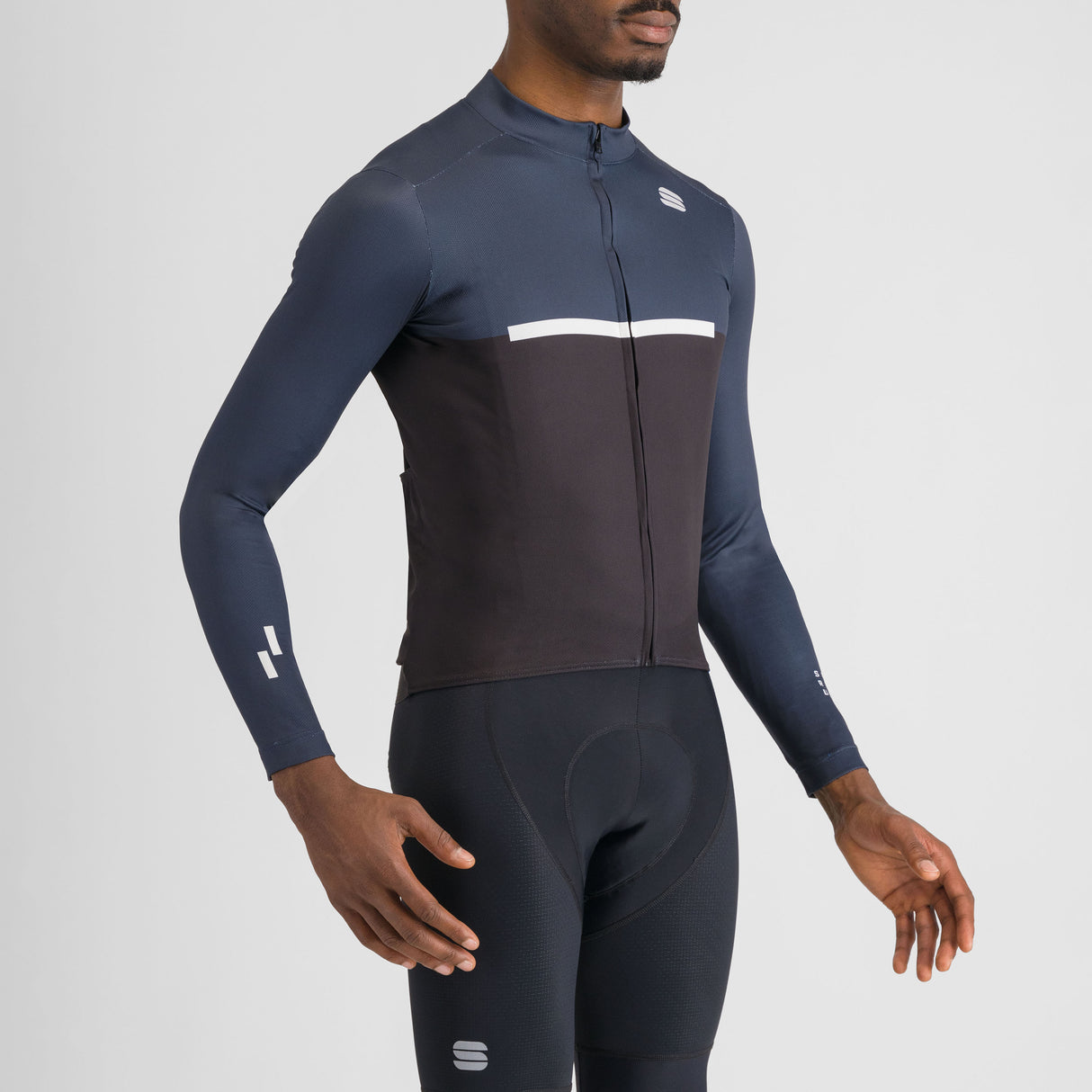 Maglia maniche lunghe Sportful Pista - Nero blu - H