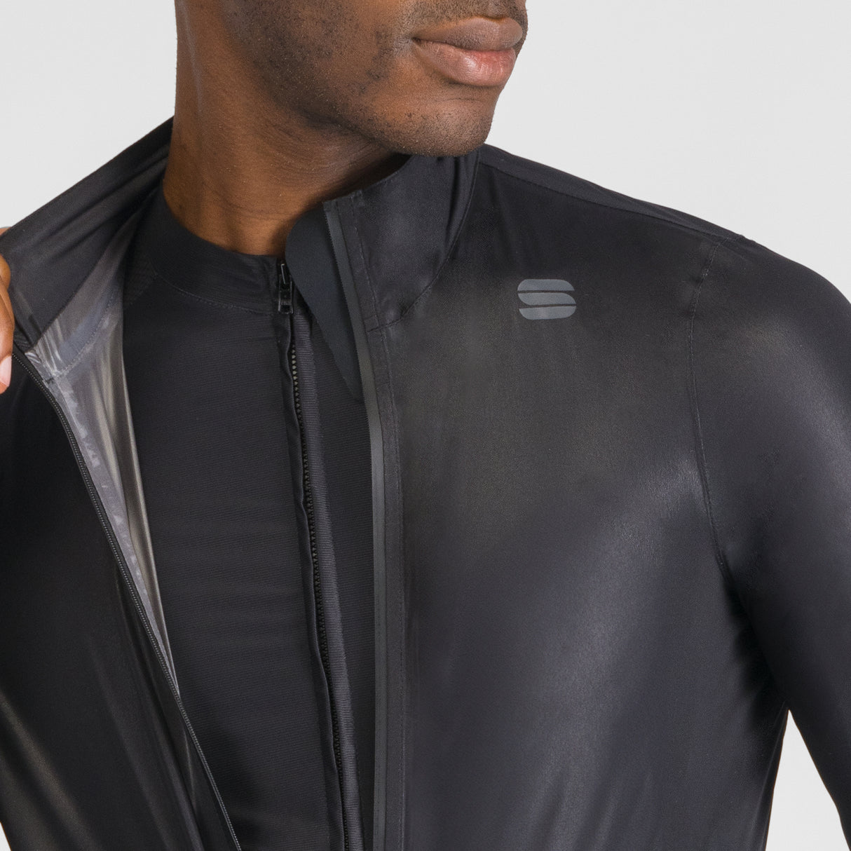 Mantellina Sportful Aqua Light - Nero - M