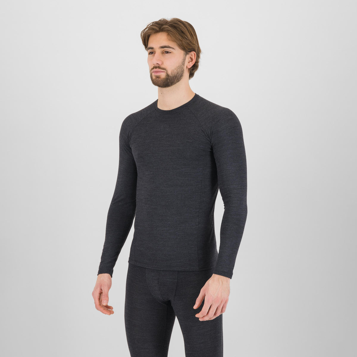 Maglia intima maniche lunghe Karpos Dinamico Merino 180 - Nero Karpos