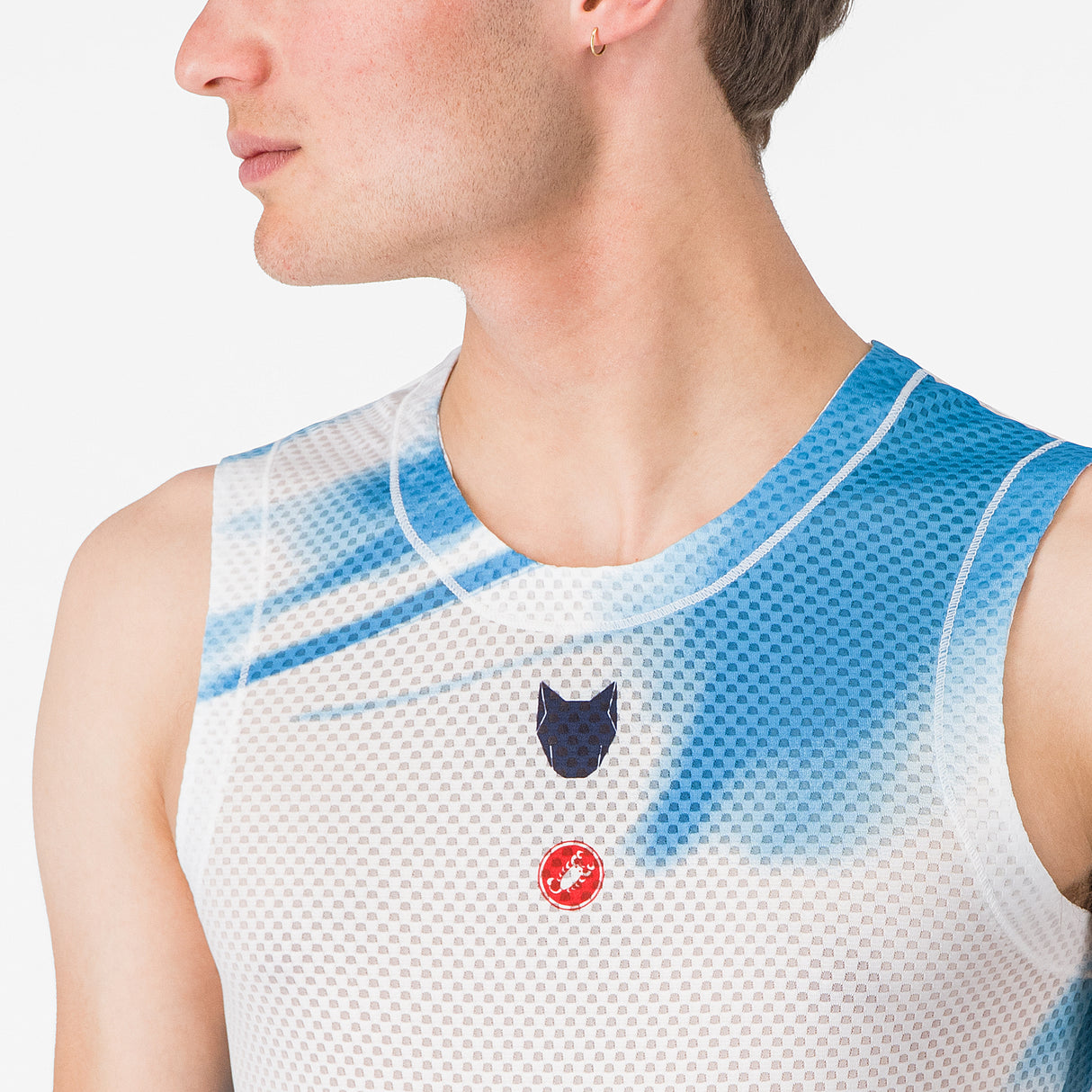 Maglia intima senza maniche Castelli Soudal Quick-Step 2025 Pro Mesh - G