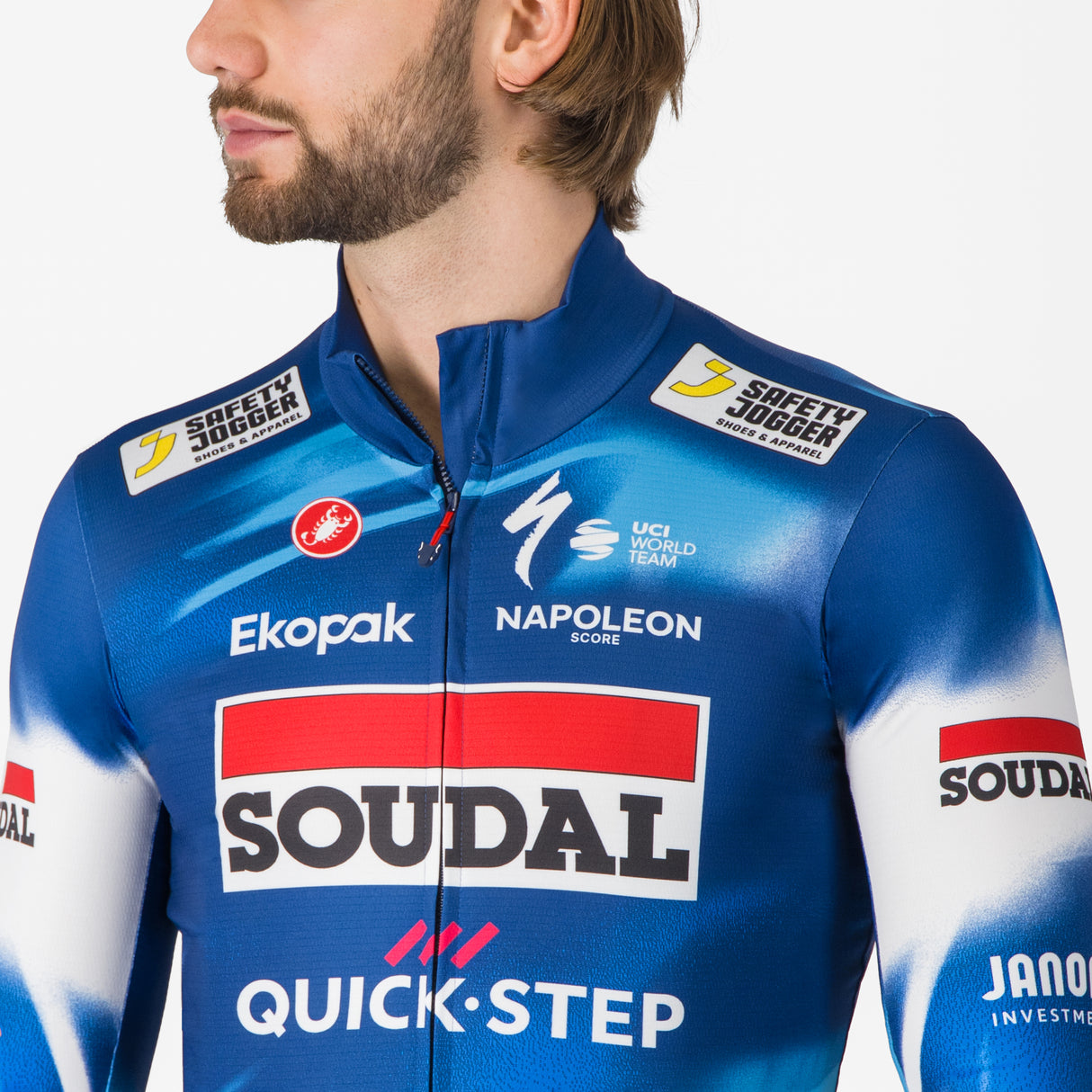 Maglia maniche lunghe Castelli Soudal Quick-Step 2025 Pro Thermal Mid - E
