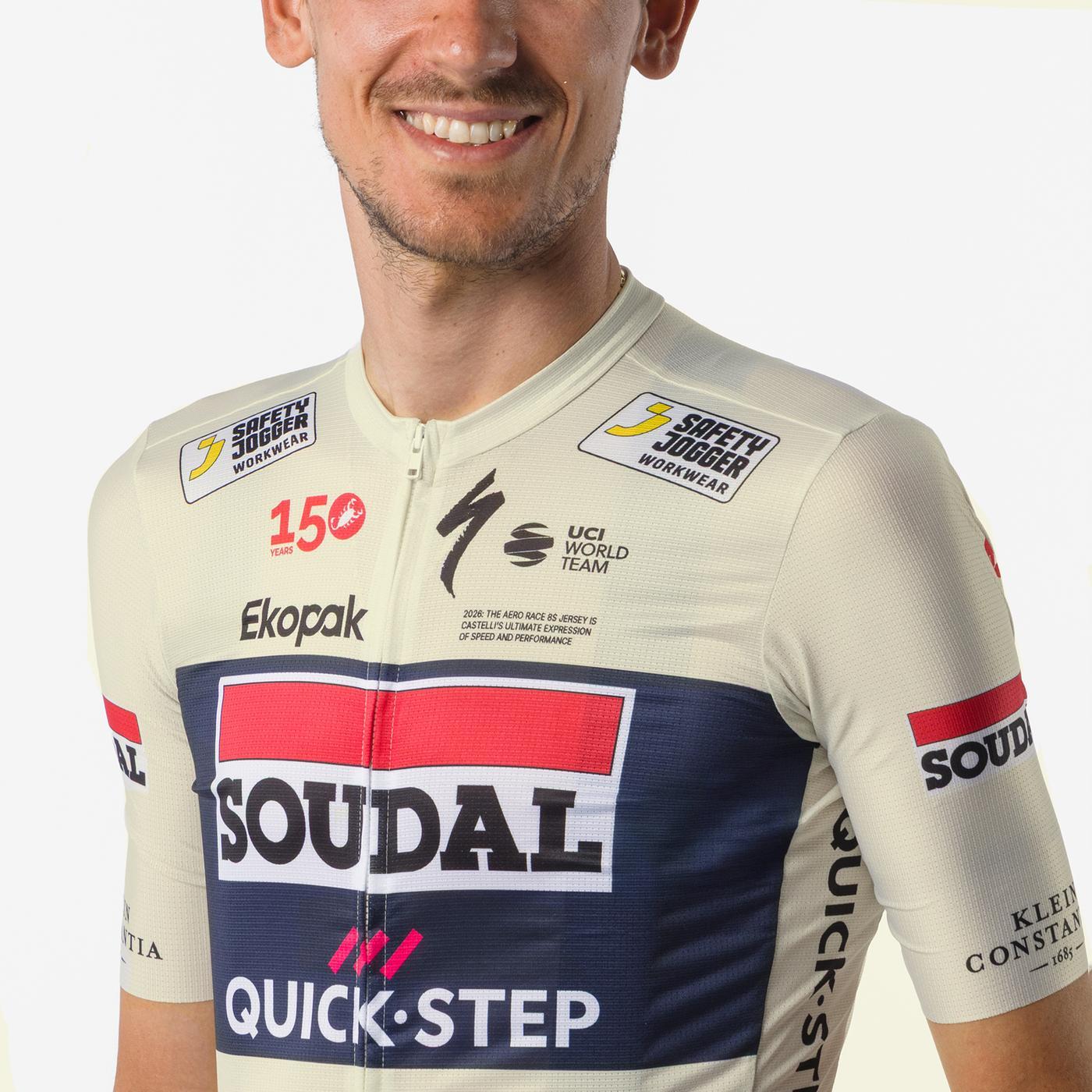Maillot Castelli Soudal Quick-Step Giro 2026 - 150 Anos