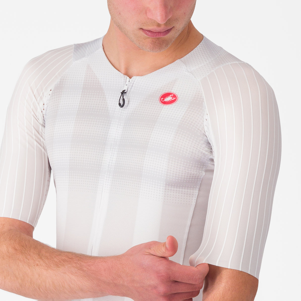 Maglia Castelli Aero Race 8S - Bianco - H
