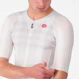 Maglia Castelli Aero Race 8S - Bianco - H