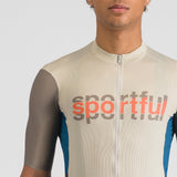 Maglia Sportful Supergiara Logo - Beige - F