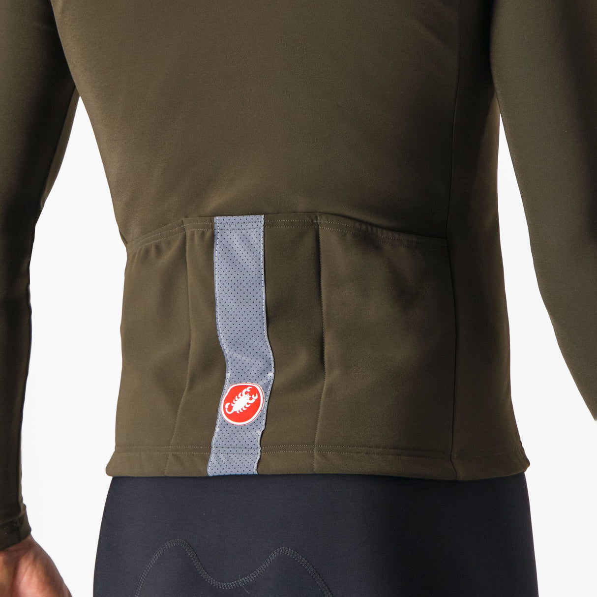Maglia maniche lunghe Castelli Tutto Nano RoS - Marrone - C