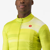 Maglia maniche lunghe Castelli Collapse - Giallo - P