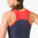 Top donna Castelli Sole - Blu - P