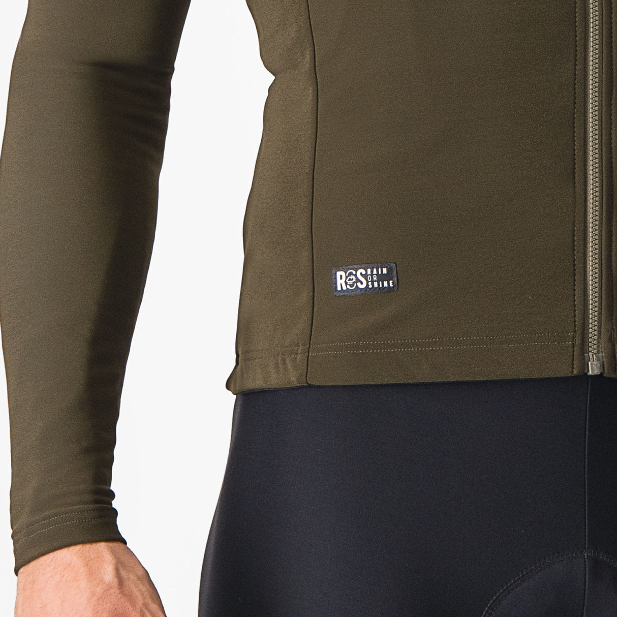 Maglia maniche lunghe Castelli Tutto Nano RoS - Marrone - B
