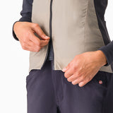 Gilet donna Castelli Unlimited Puffy - Beige - E