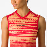 Maglia donna senza maniche Castelli Insider 2 - Rosa - Q
