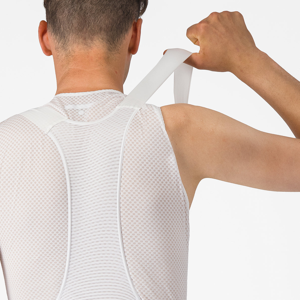 Salopette Castelli Free Aero Race S - Bianco - C