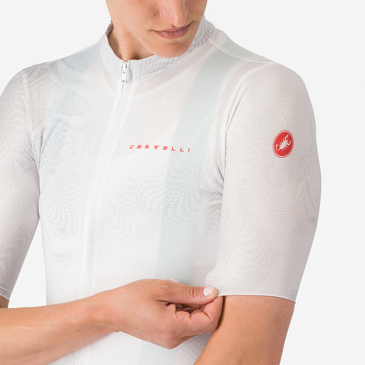 Maglia donna Castelli Fantasia - Bianco - B