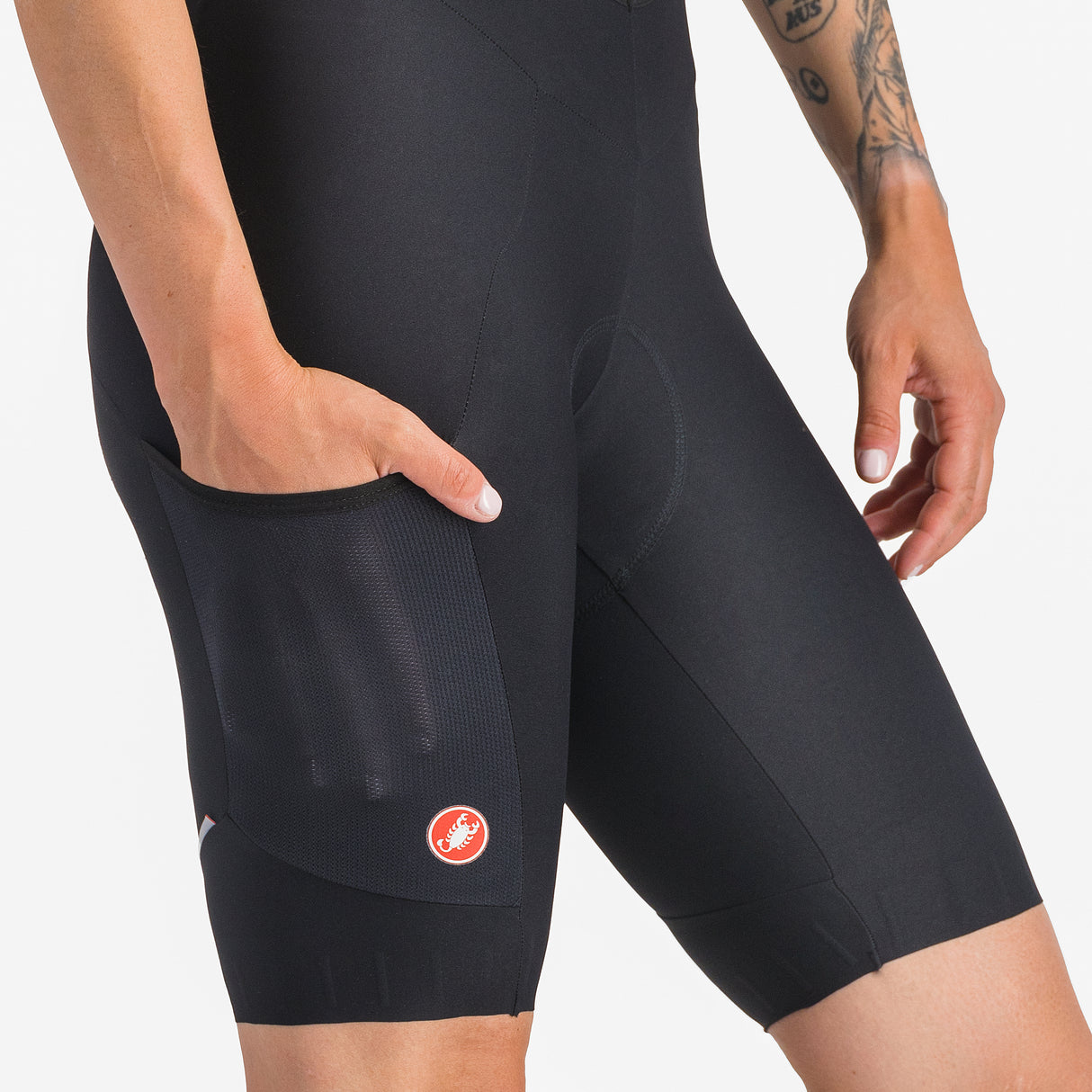 Salopette donna Castelli Unlimited Endurance DT - Nero - E