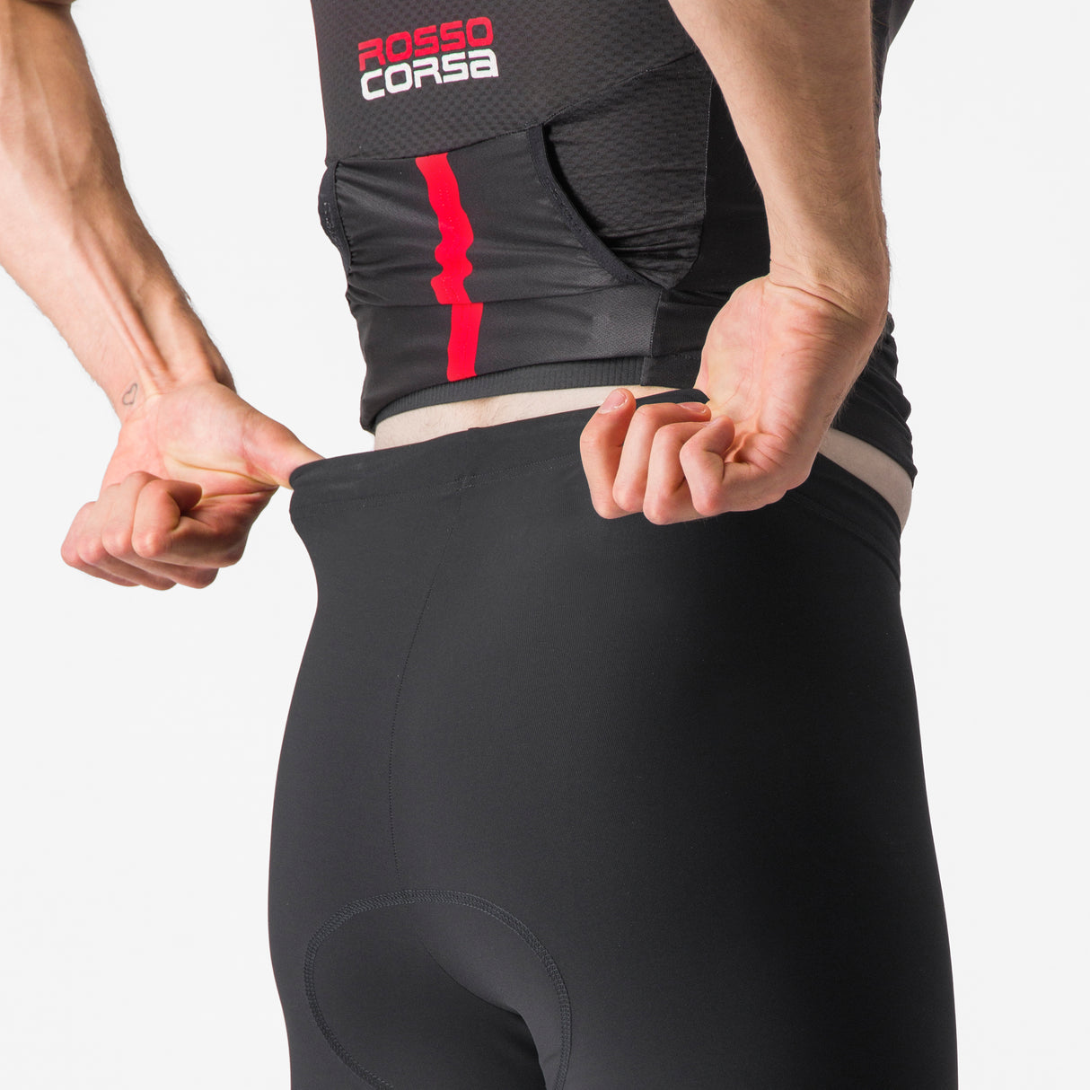Pantaloncini Castelli Core Drill - Nero - H