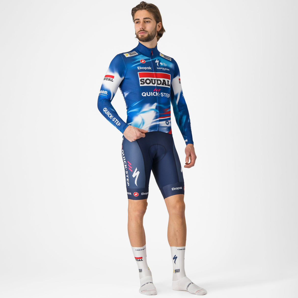 Maglia maniche lunghe Castelli Soudal Quick-Step 2025 Pro Thermal Mid - H