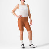 Pantaloncini donna Castelli Espresso DT - Marrone - Q