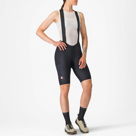 Salopette donna Castelli Unlimited Endurance DT - Nero - Q