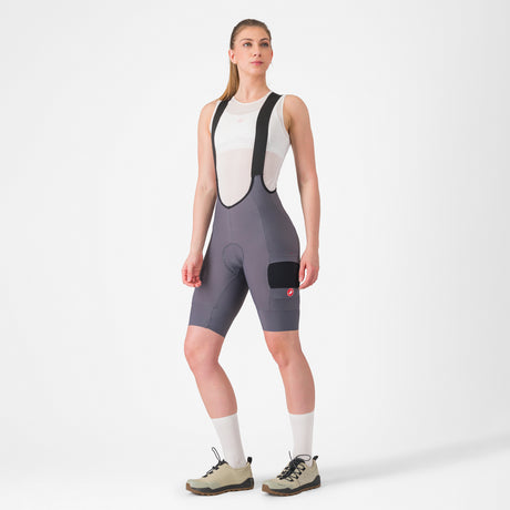 Salopette donna Castelli Unlimited Cargo - Grigio scuro - O