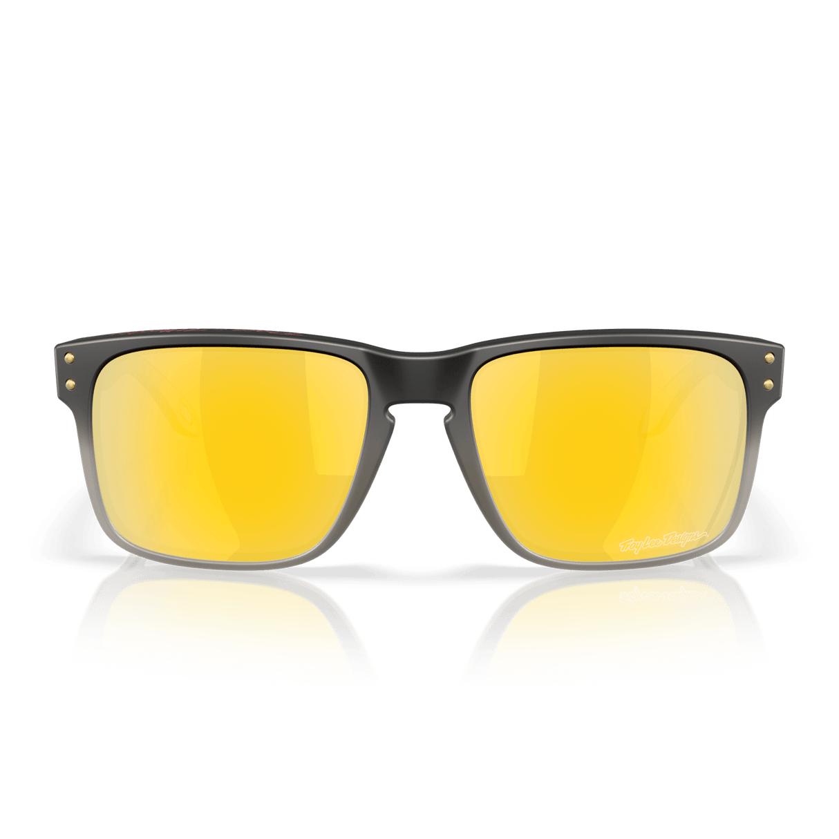 Occhiali Oakley Holbrook Troy Lee Design - Black Fade 24K Polarized - M