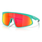 Oakley RSLV Glasses - Matte Celeste Prizm Ruby 