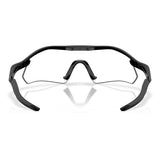 Occhiali Oakley Radar Plate - Polished Black Clear to black Iridium Photochromic - M