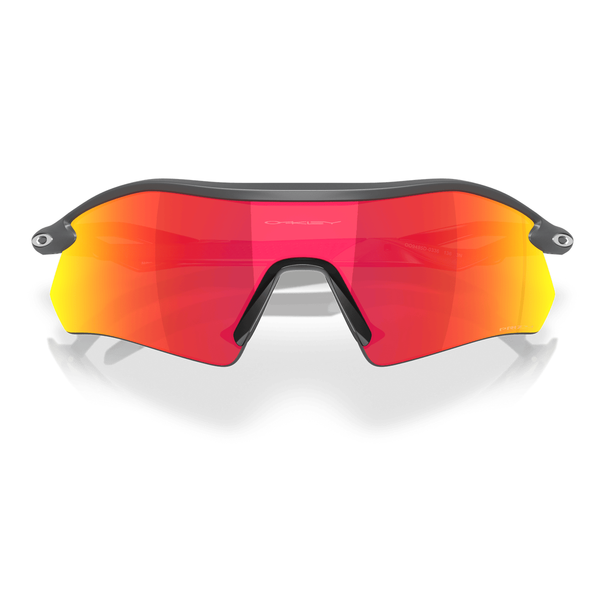 Occhiali Oakley Radar Plate - Matte Carbon Prizm Ruby - H