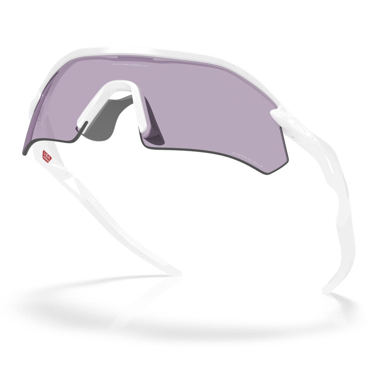 Occhiali Oakley Radar Plate - Polished White Prizm Slate - C