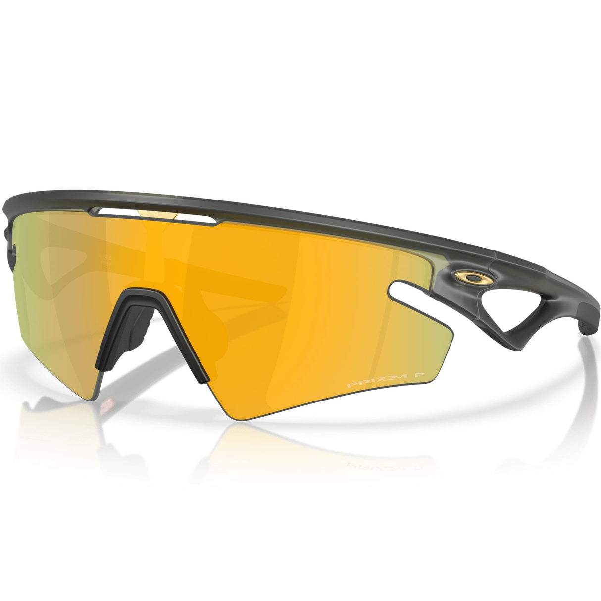 Occhiali Oakley Sphaera Slash - Matte Olive Ink Prizm 24K Polarized - F