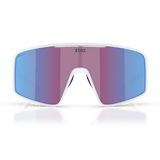 Occhiali Bliz P001 - Matt White Rose-Violet Mirror Blue - D