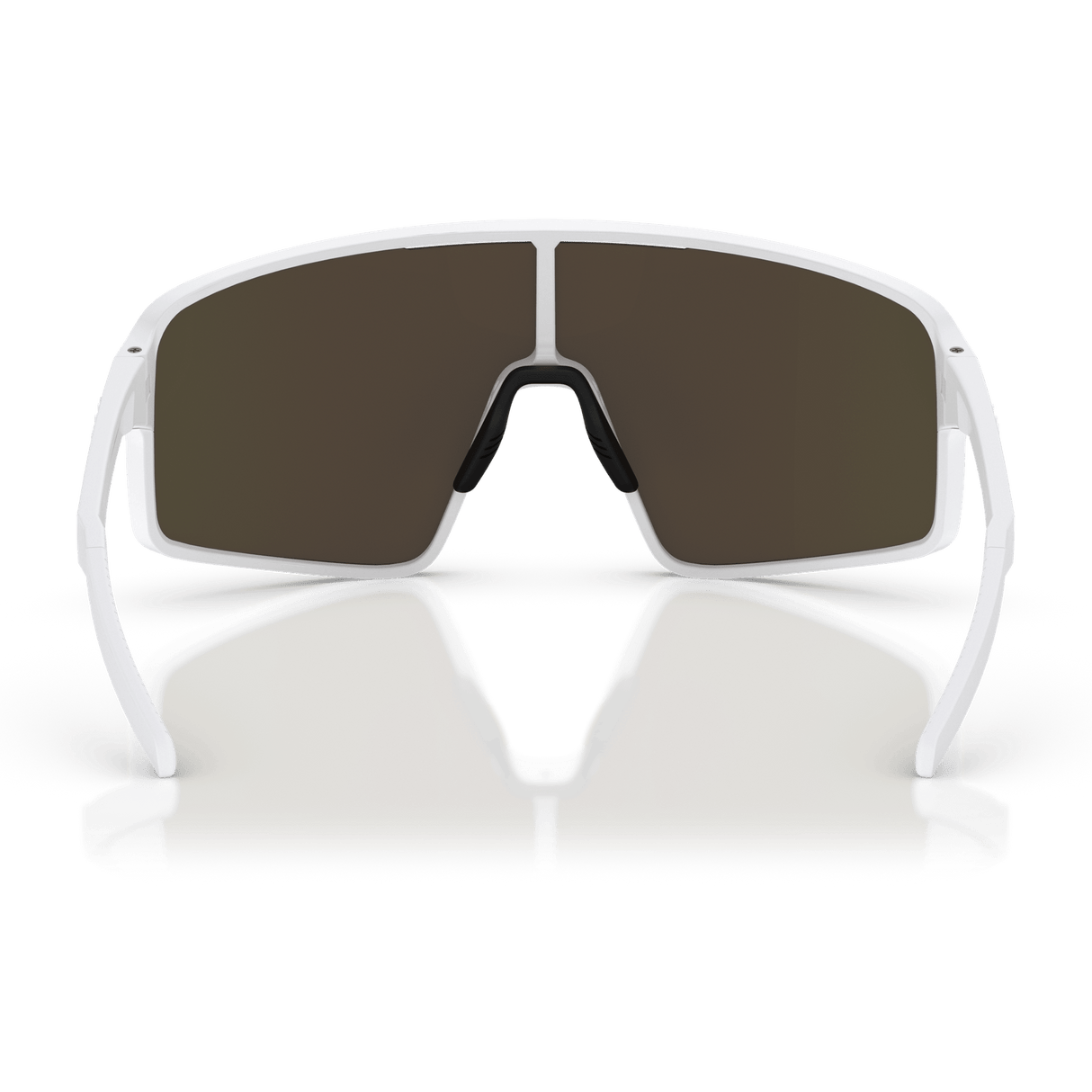 Occhiali Bliz P001 - Matt White Brown W Red Mirror - B
