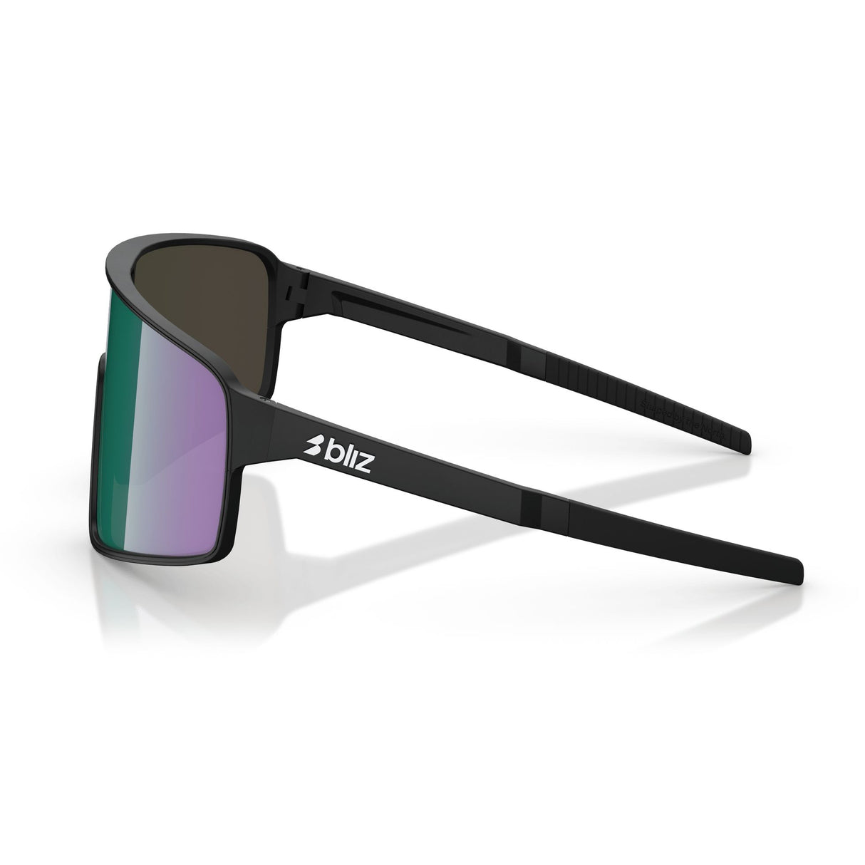 Occhiali Bliz P001 - Matt Black Brown W Green Multi - P