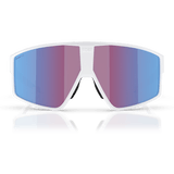 Occhiali Bliz P002 - Matt White Rose-Violet Mirror Blue - L