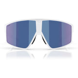 Occhiali Bliz P002 - Matt White Smoke W Blue Multi - L