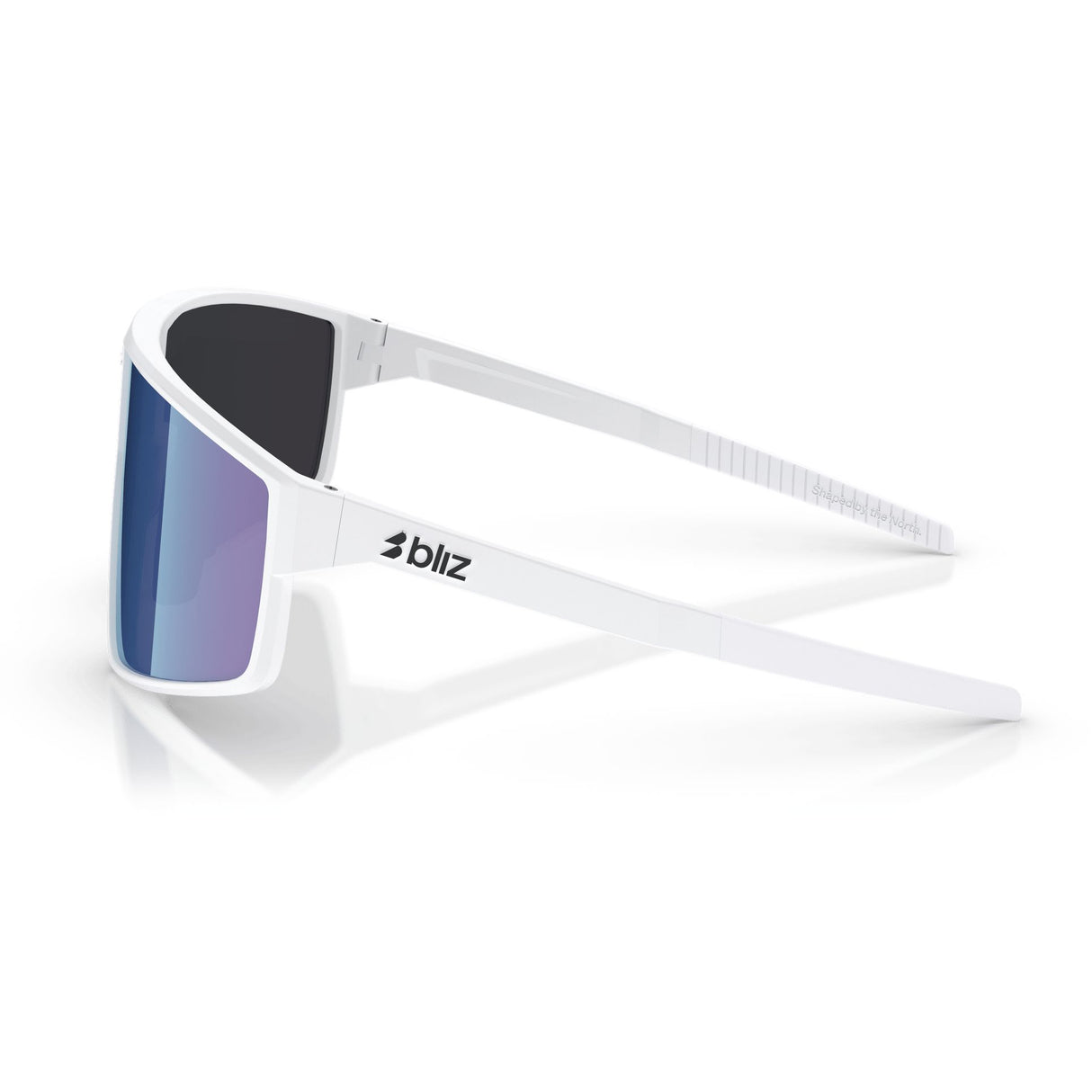 Occhiali Bliz P002 - Matt White Smoke W Blue Multi - H