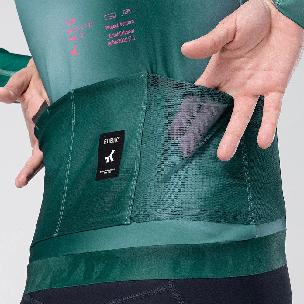 Maglia maniche lunghe Gobik Hyder Hammock - Verde