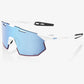 Occhiali 100% Hypercraft SQ - Soft Tact White HiPER Blue Multilayer