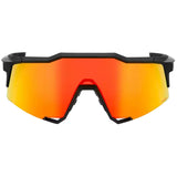 Occhiali 100% Speedcraft - Soft Tact Black HiPER Red Mirror - D