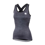 Top donna Sportful Giara - Nero grigio - F