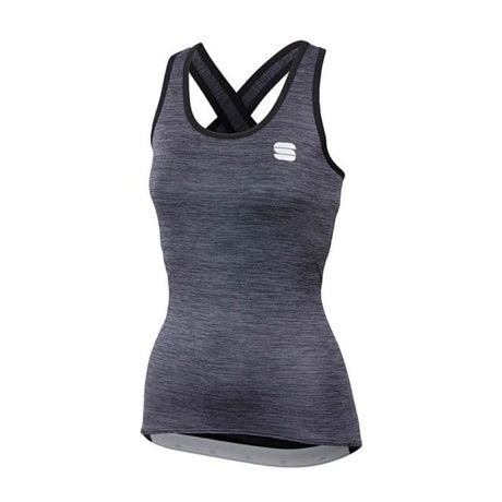 Top donna Sportful Giara - Nero grigio - F