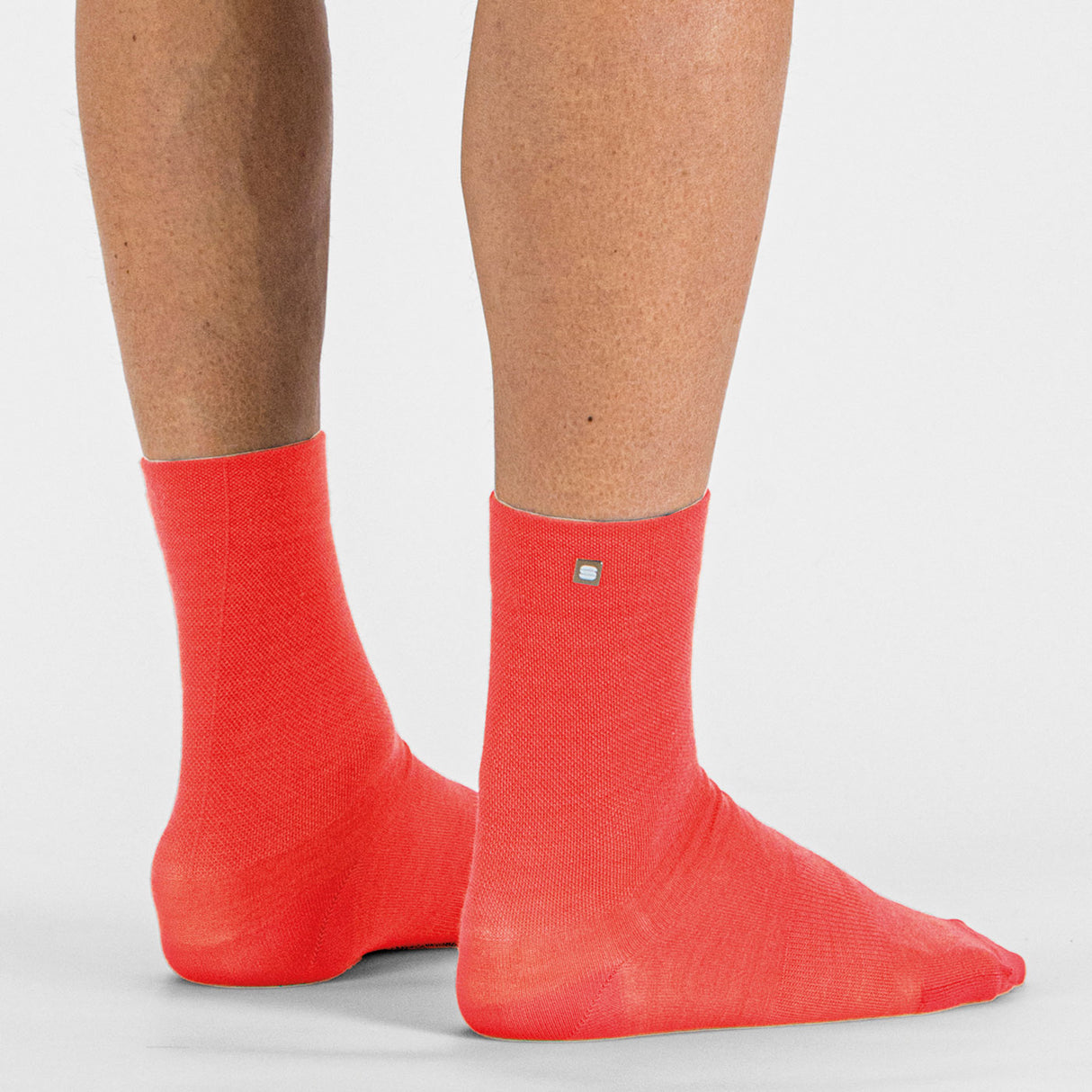 Calze donna Sportful Matchy Wool - Rosa - H